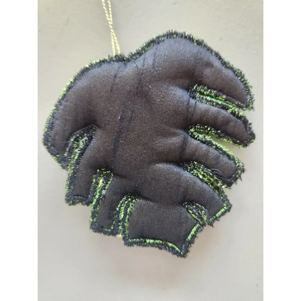 New Paul Smith Christmas Embroidery Ornament Green Leaf